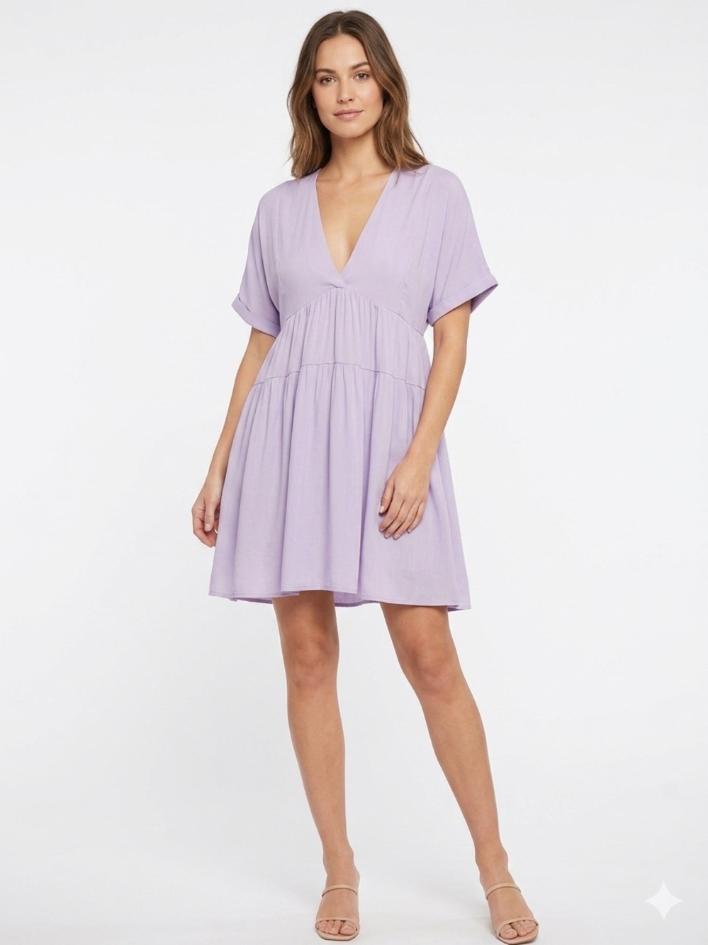 Mustard Seed Light Lavender Women's Dress - Picture 3 of 6